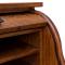 44" Roll Top Mission Desk - Red Oak