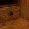 44" Roll Top Mission Desk - Red Oak