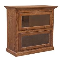 2 Stack Barrister Bookcase