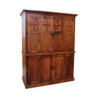 55" Amish Computer Armoire