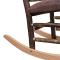 Hickory Rocker w/ Upholstered Back
