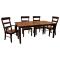 Two-Tone Amish Shaker Dining Set-6 w/ 2-Leaves