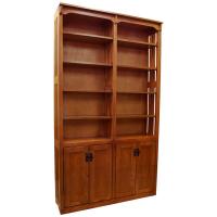 48" Mission Spindle Bookcase w/ Doors